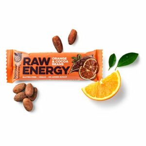 BOMBUS Raw energetická tyčinka pomeranč a kakaové boby 50 g obraz
