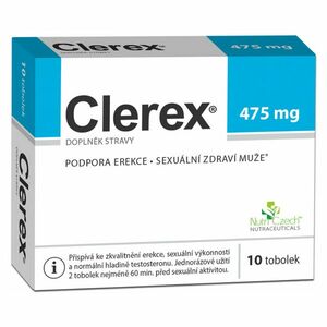 NUTRI CZECH Clerex 475 mg pro muže 10 tobolek obraz