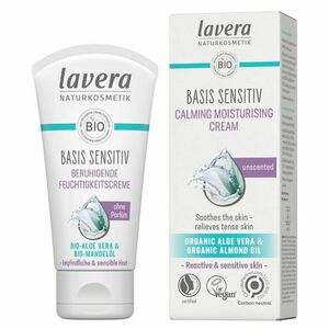 LAVERA Basis Sensitiv zklidňující hydratační krém bez parfemace 50 ml obraz
