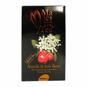 BIOGENA čaj Majestic tea Acerola + květ Bezu 20x2.5 g obraz