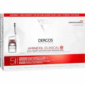 VICHY Dercos Aminexil Clinical 5 pro ženy 21x 6 ml obraz