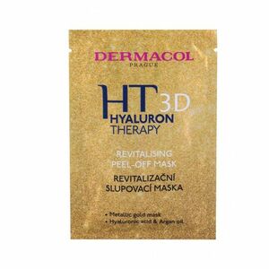 Dermacol 3D Hyaluron Revitalizační slupovací maska obraz