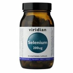 VIRIDIAN Nutrition Selenium 200µg 90 kapslí obraz