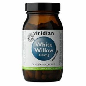 VIRIDIAN Nutrition White Willow Bark 400mg 90 kapslí obraz
