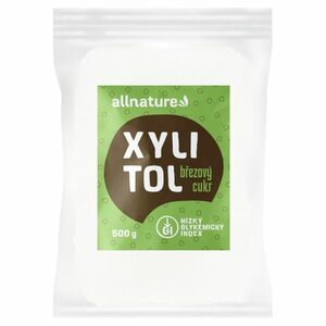 ALLNATURE Xylitol březový cukr 500 g obraz