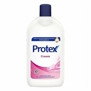 PROTEX Cream Tekuté mýdlo s přirozenou antibakteriální ochranou náhradní náplň 700 ml obraz