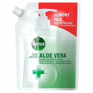 DETTOL Tekuté mýdlo náhradní náplň Aloe Vera a vitamín E 500 ml obraz