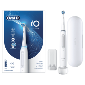 ORAL-B iO4 Series Quite White elektrický zubní kartáček bílý obraz