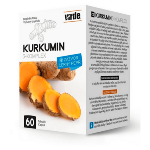 VIRDE Kurkumin 3-komplex 60 tobolek obraz