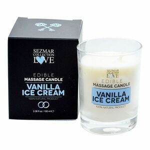 HRISTINA Přírodní masážní svíčka vanilka 100 ml obraz