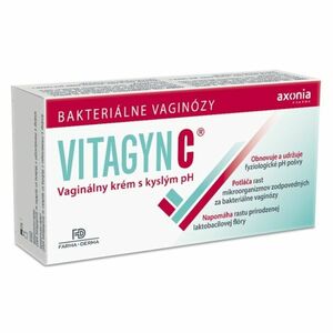 VITAGYN C Vaginální krém s kyselým pH 30 g obraz