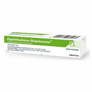 OPHTHALMO-SEPTONEX Oční mast 5 mg 5 g obraz