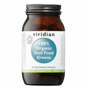 VIRIDIAN Nutrition Organic Soul Food Greens 90 kapslí obraz
