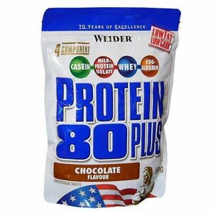 Protein 80 Plus - Weider 500 g Raspberry cream obraz