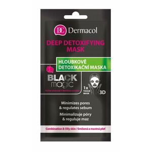 Dermacol - Black Magic - Textilní detoxikační maska obraz