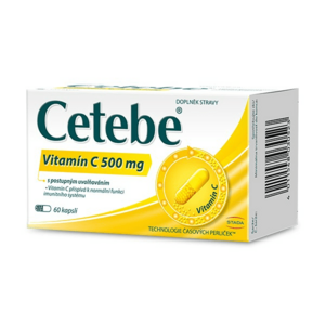 Cetebe Vitamín C 60 kapslí obraz