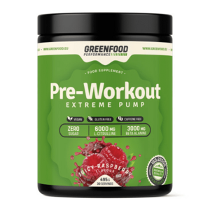 GreenFood Performance nápoj Pre-Workout 495 g Meloun obraz