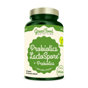 GreenFood Nutrition Probiotika LactoSpore 60 kapslí obraz
