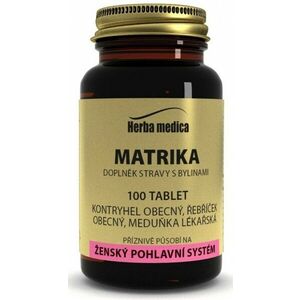 HerbaMedica Matrika 50g - menstruační komfort 100 tablet obraz