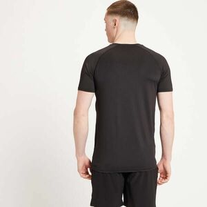 MP pánské tréninkové tričko s krátkým rukávem – Černé - XS obraz