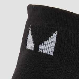MP Unisex Trainer Ponožky (3 balení) – Černé - UK 2-5 obraz