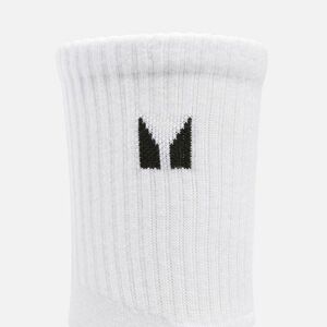 MP Dámské Essentials Crew Ponožky (3 pár) – bílá - UK 2-5 obraz