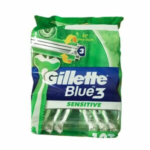 Gillette Blue 3 Sensitive jednorázové čepielky 12ks obraz