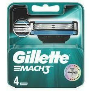 Gillette Mach3 čepieľky 4ks obraz