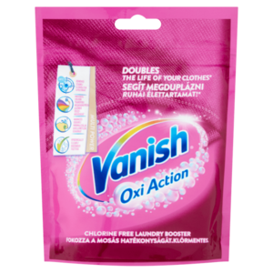 VANISH Pink Oxi Action - Práškový odstraňovač škvŕn 100G obraz