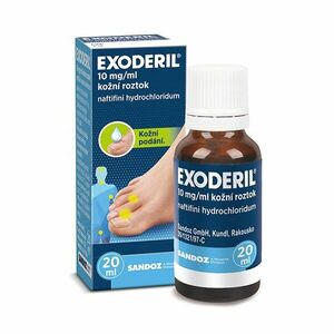 Exoderil ® 10 mg/ml kožní roztok, 20 ml obraz