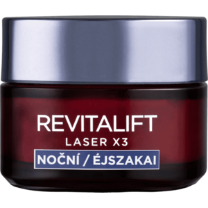 L'Oréal Paris Revitalift Laser X3 Noční péče proti vráskám 50 ml obraz