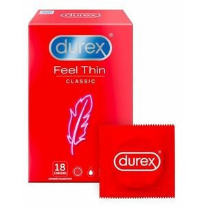Durex Feel Thin Classic Kondomy 18 ks obraz