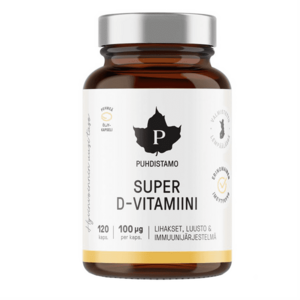 Puhdistamo Super Vitamin D 4000 iu 120 kapslí obraz