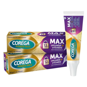 Corega Max Upevnění + Utěsnění 2 x 40 g obraz