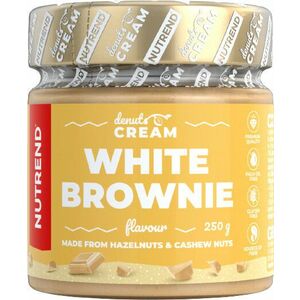 Nutrend Denuts Cream White Brownie 250 g obraz