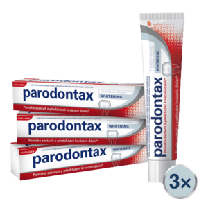 Parodontax Zubní pasta s bělicím účinkem Whitening Tripack 3 x 75 ml obraz
