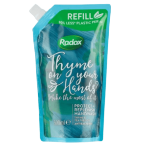 Radox Protect + Replenish Tekuté mýdlo náhradní náplň 500 ml obraz