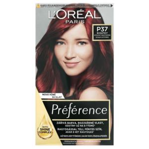 L'Oréal Paris preference P37 Pure plum intenzivní velmi tmavá červená obraz