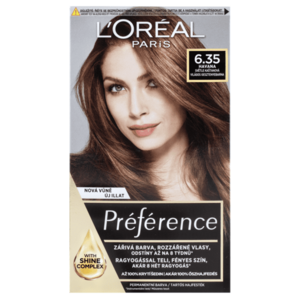 L'Oréal Paris Barva na vlasy Récital Préférence - Odstín: 6.35/A3 Havane obraz
