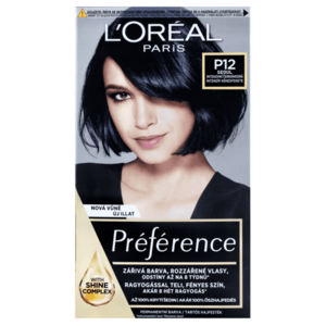 L'Oréal Paris Barva na vlasy Préférence Black Pearls Odstín: P12 Black Blue obraz