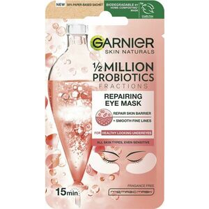 Garnier Skin Naturals regenerační oční textilní maska s probiotickými frakcemi 6 g obraz