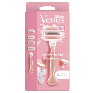 Gillette Venus Venus ComfortGlide Spa Breeze Holicí strojek + 4 holicí hlavice obraz