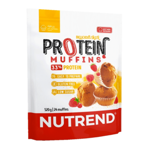 NUTREND Protein Muffins vanilka 520 g obraz