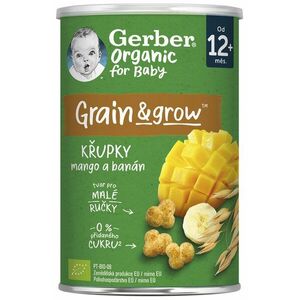 Gerber Organic Křupky s mangem a banánem 35 g obraz