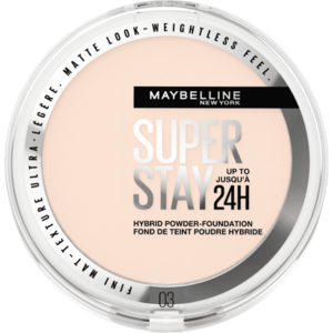 Maybelline New York SuperStay 24H Hybrid Powder-Foundation 03 make-up v pudru, 9 g obraz
