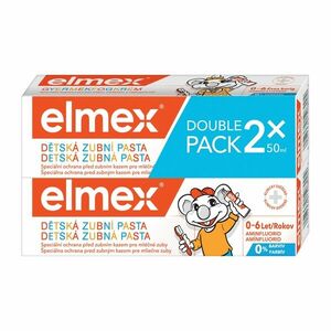 Elmex Kids Zubní pasta pro děti 2 x 50 ml obraz