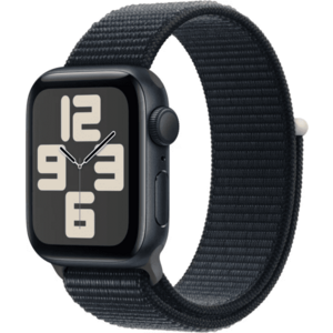 Apple Watch SE GPS 40mm Aluminium Case with Sport Loop, Midnight obraz