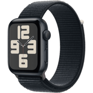 Apple Watch SE GPS 44mm Aluminium Case with Sport Loop, Midnight obraz