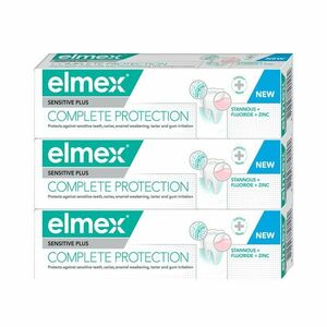 Elmex Sensitive pasta pro citlivé zuby 3 x 75 ml obraz