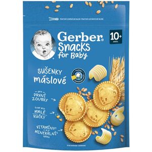 Gerber Snacks máslové sušenky 180 g obraz